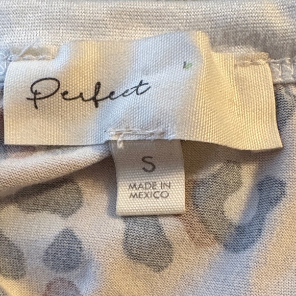 Leopard Print Colorblock Tee - Picture 2 of 2